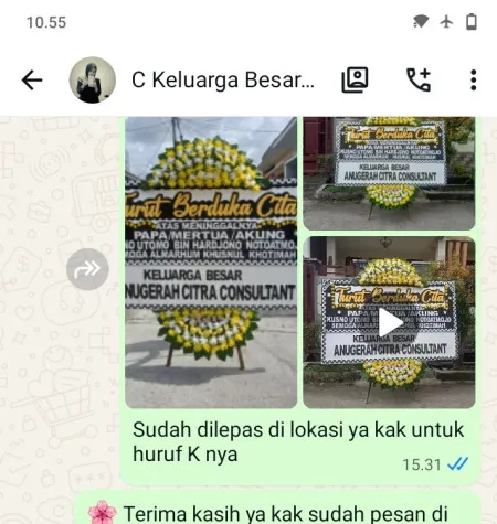 Pengiriman Papan Bunga Duka Pesona Alam Resort Puncak
